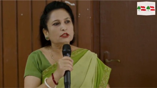 महामन्त्री थापाले उठाएको नेतृत्व परिवर्तनको एजेण्डा बेमौसमी बाजा : उर्मिला नेपाल